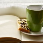 cup, a book, breakfast-2123710.jpg